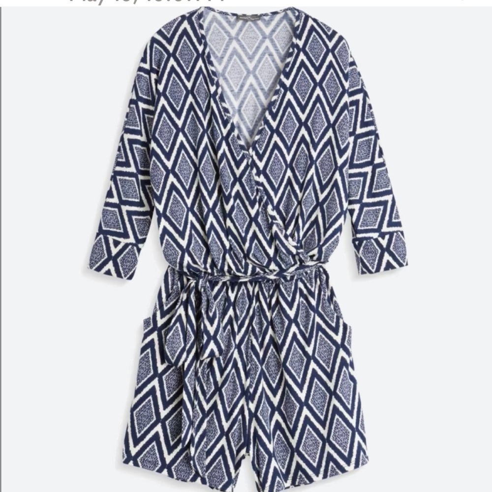 NWT Market & Spruce Gennie Knit Romper Stitch Fix Size Small